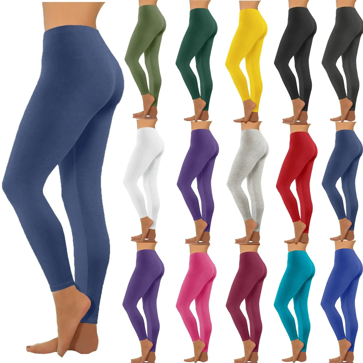 Women's High Waist Seamless Yoga Leggings Push Up Sport Pants