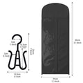 Wig Storage Bag – Transparent Zipper Organizer Case