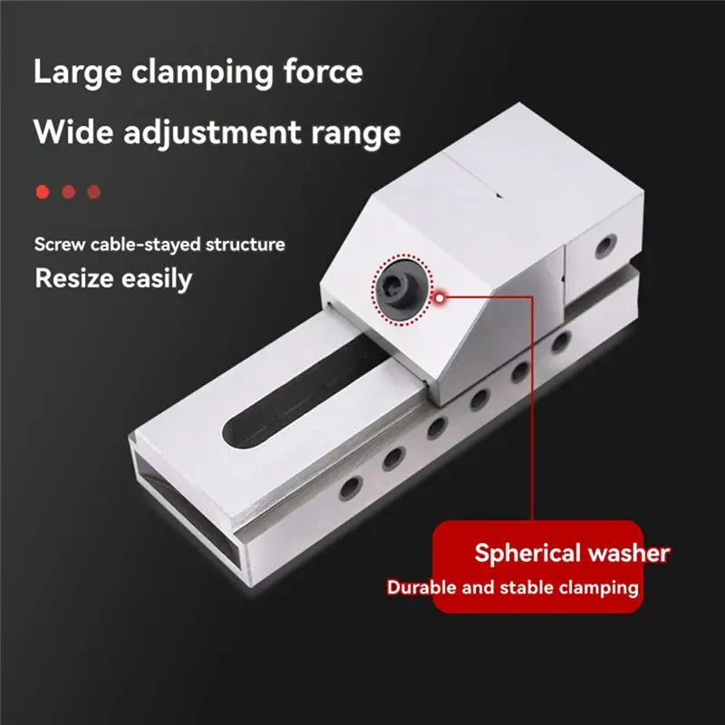 QKG High Precision Flat Vise – CNC Milling Machine Tool Vise