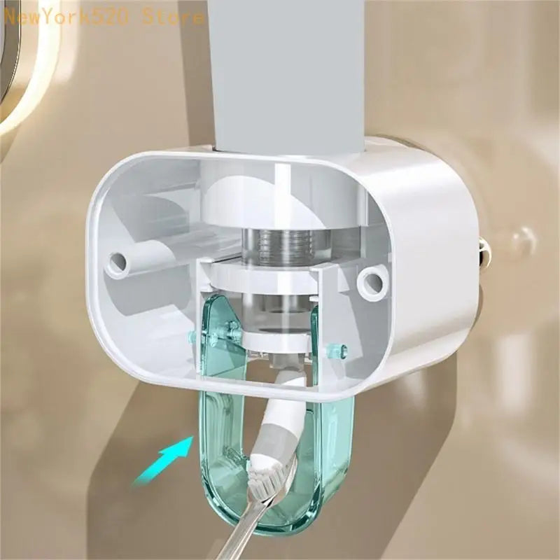 Toothpaste Tube Squeezer with Suction Cup – No-Drill Mount
