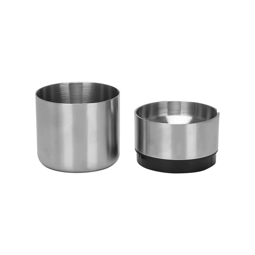 Stainless Steel Car Ashtray with Lid – Smokeless Windproof
