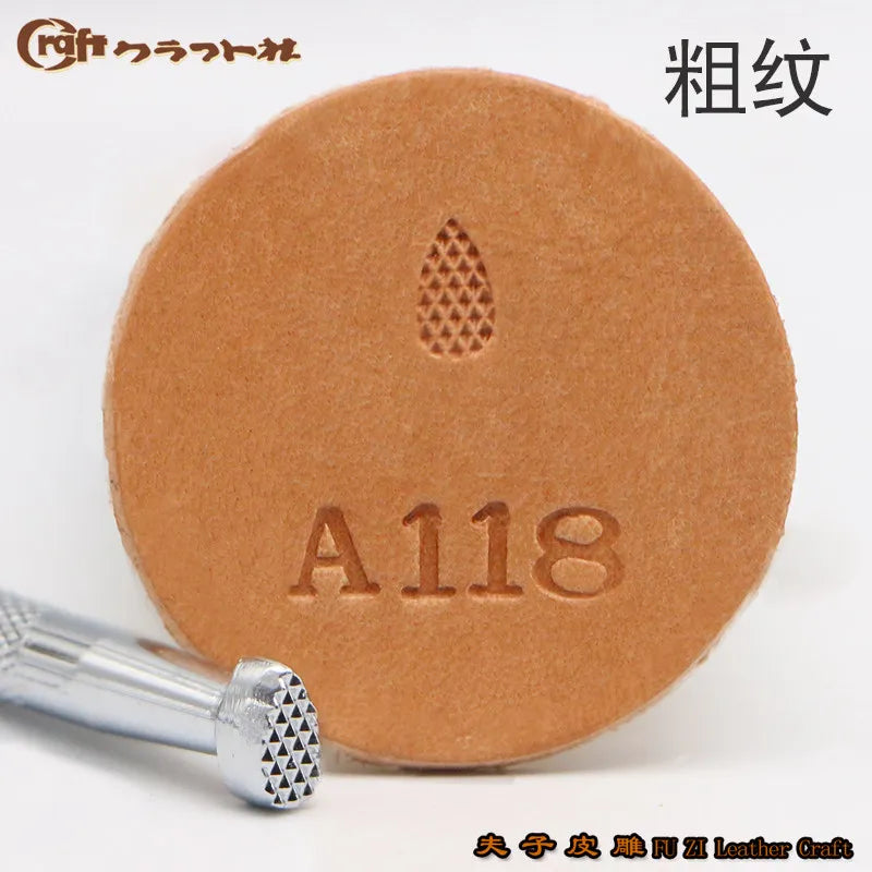 VIBE Leather Carving Stamp Set – Fine & Thick Grain Tools