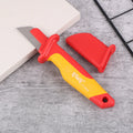 Electrician Knife Insulated Cable Wire Stripping Fixed Blade Tool