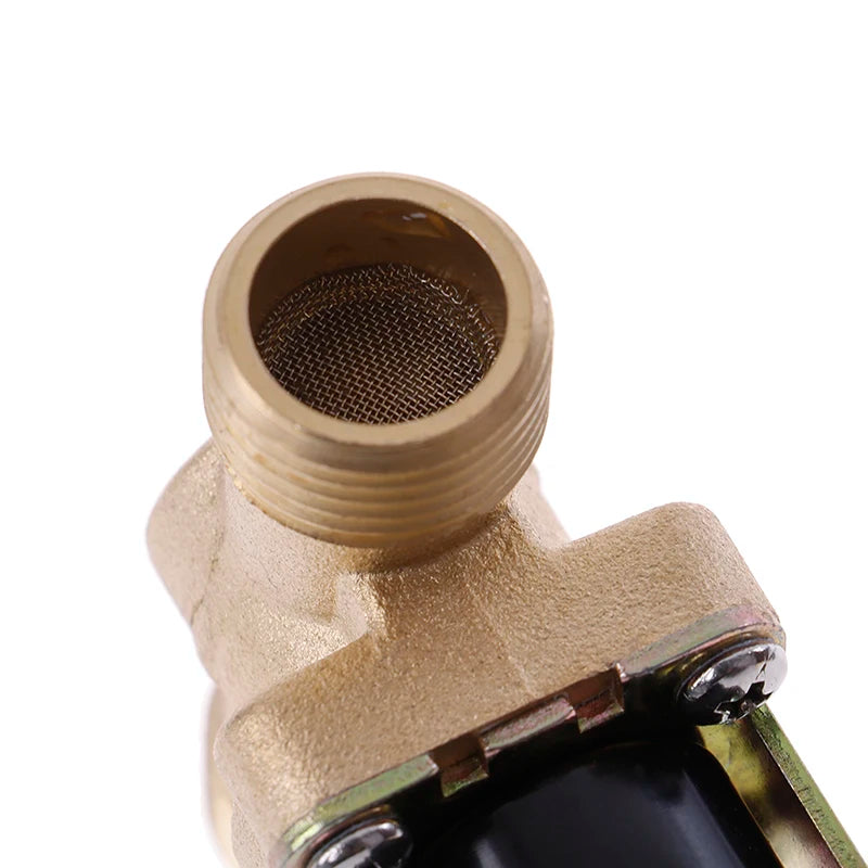 G1/2" Brass Electric Solenoid Valve DC 12V 24V AC 220V