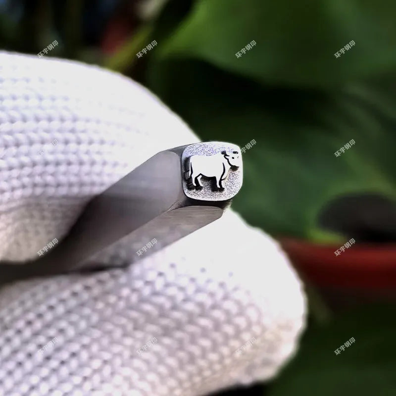 Zodiac Sign Steel Seal Engraving Tool – Custom Stamps