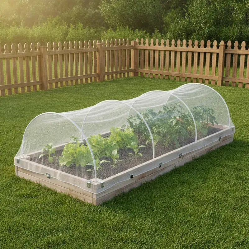 PE 60 Mesh Insect Barrier Net – Plant & Vegetable Row Cover