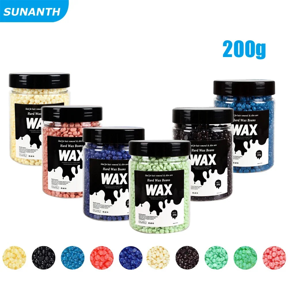 400g Hard Wax Beads for Hair Removal – Brazilian Waxing Beans