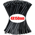 Nylon Zip Ties Self-Locking Cable Ties 100–1000 Pcs