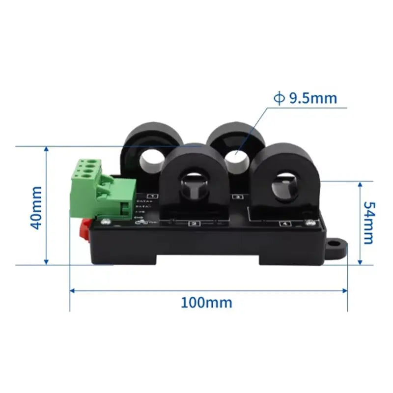 AC 0-50A Current Sensor Transmitter Module | RS485 Output