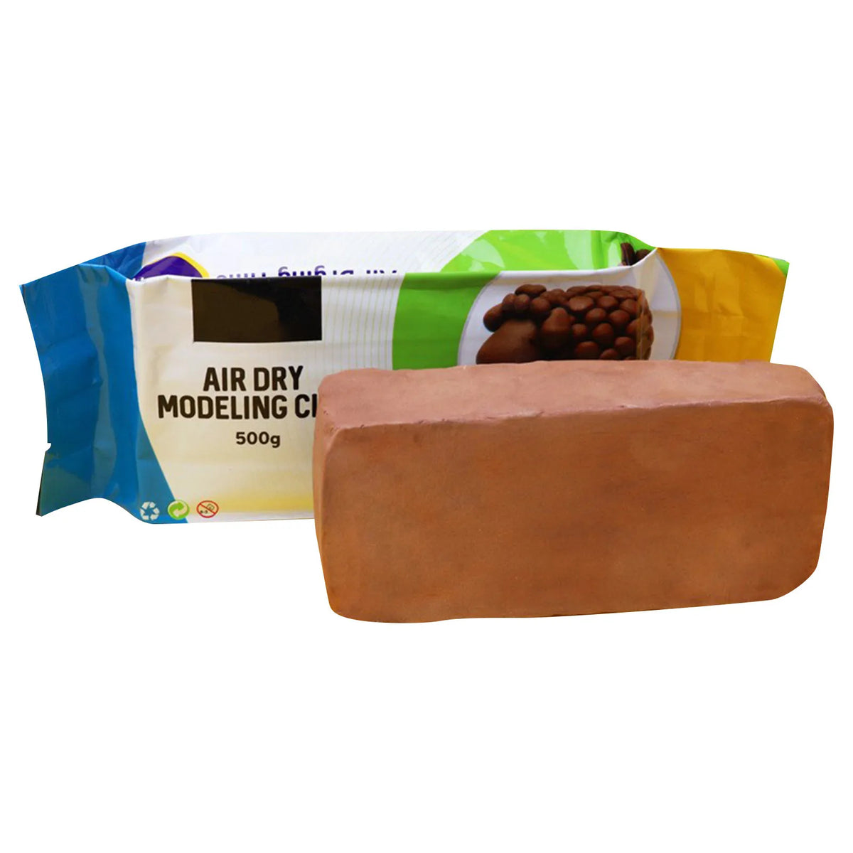 VIBE Air Dry Modeling Clay 500g – Soft DIY Sculpting Clay Kit
