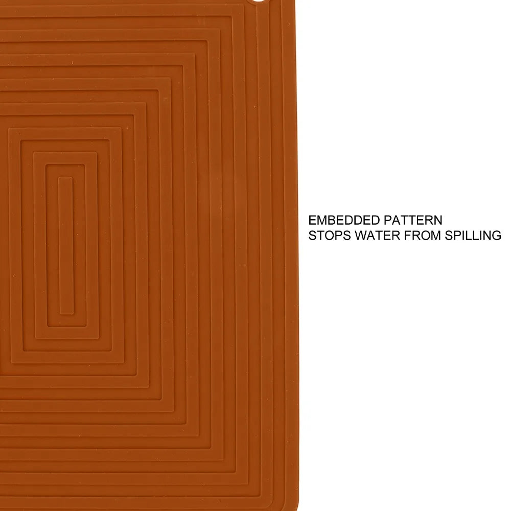 2-Pack Silicone Trivet Mats – Non-Slip Heat Resistant Hot Pot Pads