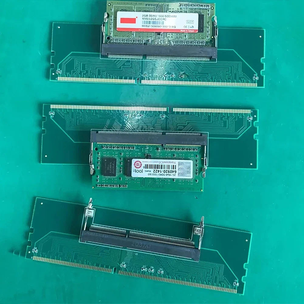 SO-DIMM to DIMM Adapter Card DDR3 DDR4 DDR5 Laptop RAM