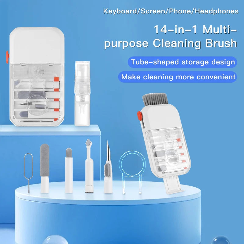 14-in-1 Electronic Cleaning Kit – Screen, Keyboard & Phone