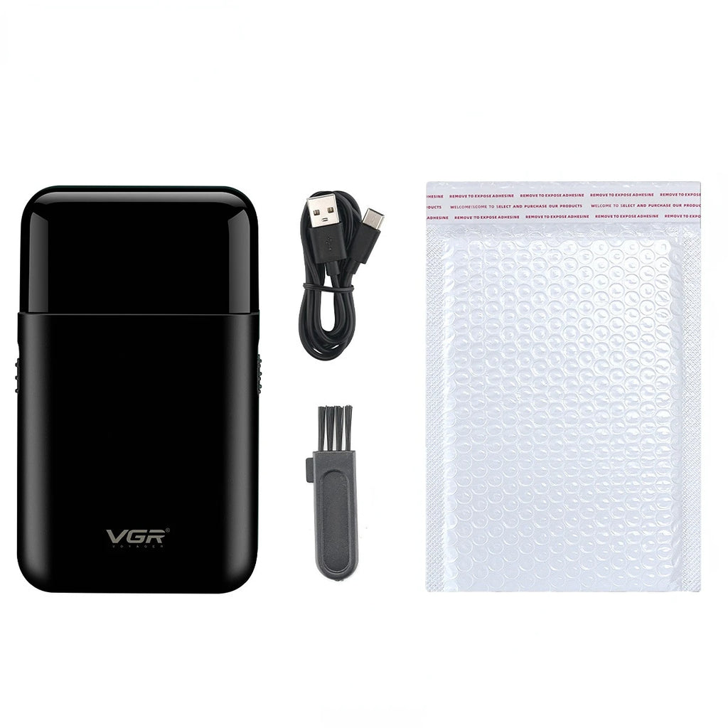 VGR V-390 Mini Electric Shaver & Beard Trimmer for Men