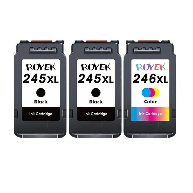 Canon PG-245XL CL-246XL Remanufactured Ink Cartridges Combo