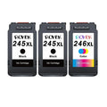 Canon PG-245XL CL-246XL Remanufactured Ink Cartridges Combo