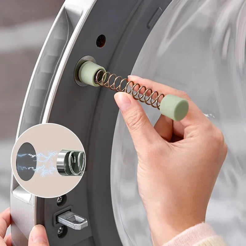 Magnetic Washing Machine Door Bracket Clip Spring Support