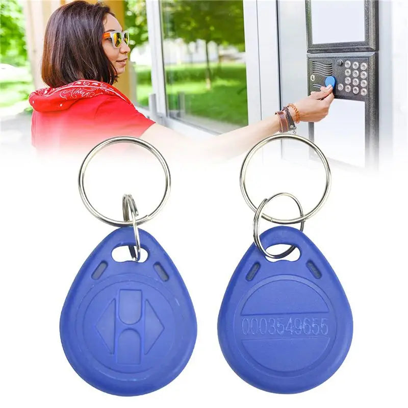 200-Pack 125KHz RFID Keyfobs TK4100 Door Access Control Tags