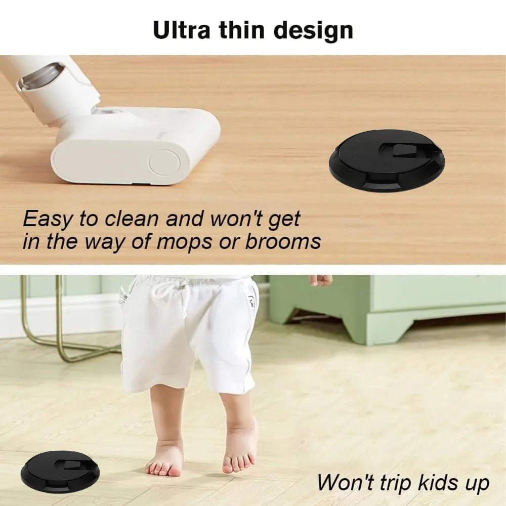 Zinc Alloy Push-Lock Mechanical Door Stopper – Windproof