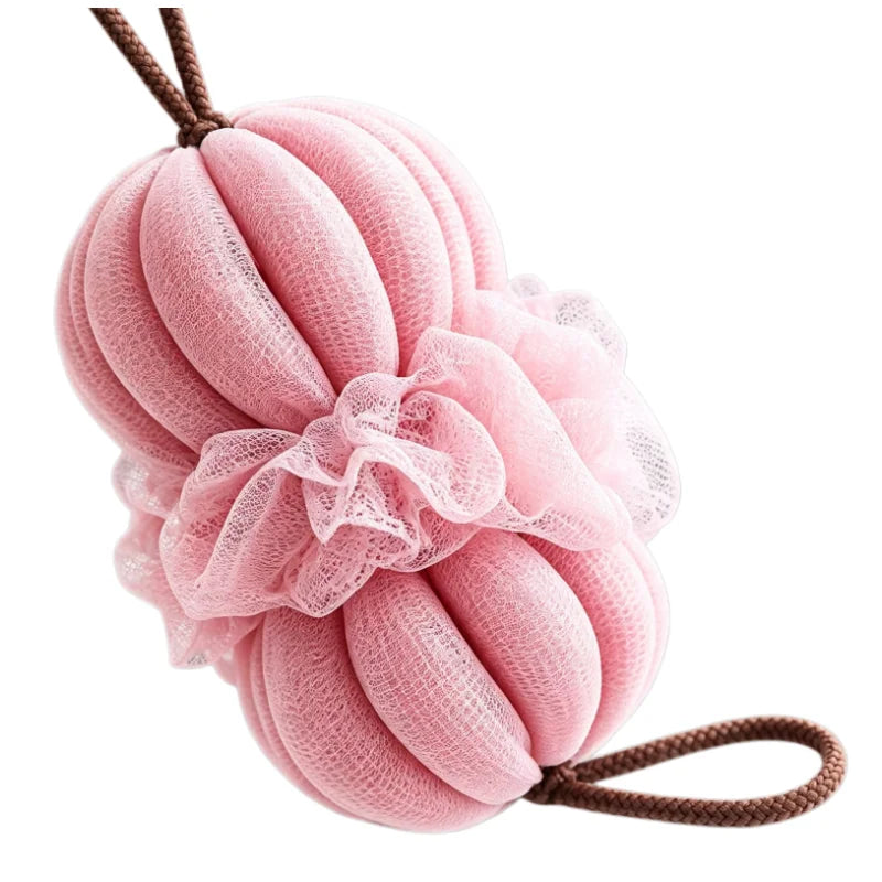 Large Mesh Shower Ball – Foaming Exfoliating Bath Sponge
