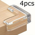 Transparent Silicone Corner Protectors – Edge Guards 4/8/12pc