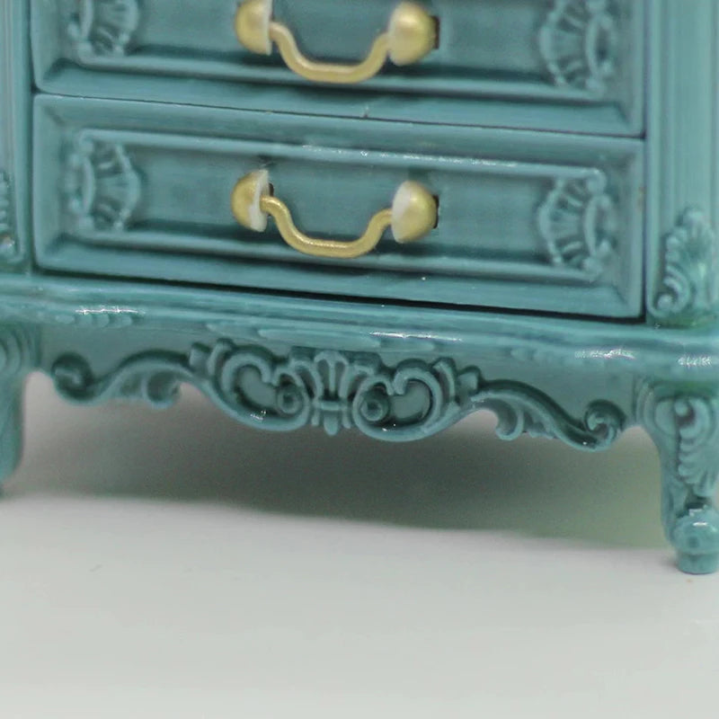 Dollhouse Miniature Bedside Table Model – DIY Bedroom Decor