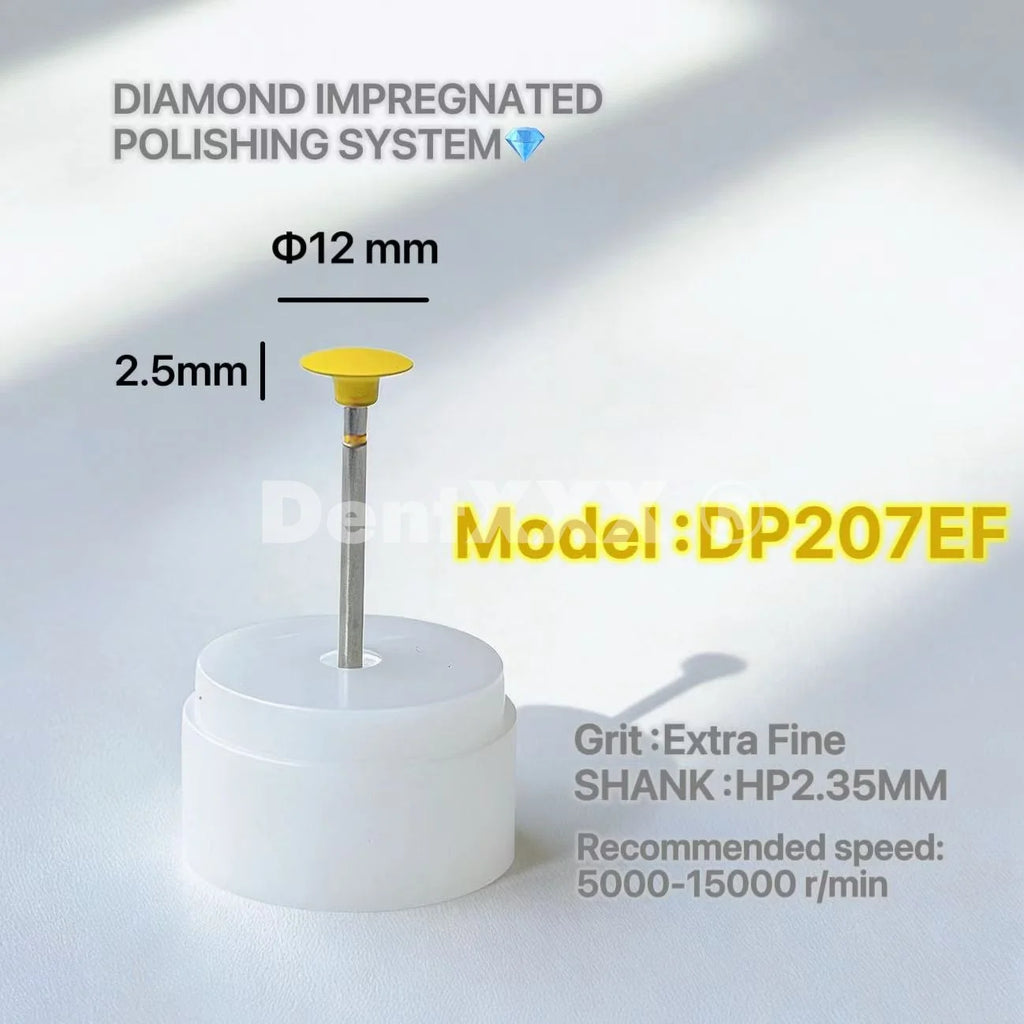 Diamond Rubber Grinding Polisher Heads – Extra Fine Grit