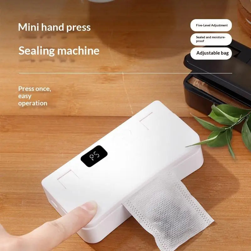 eelhoe Mini Rechargeable Portable Bag Sealer – Food Freshness