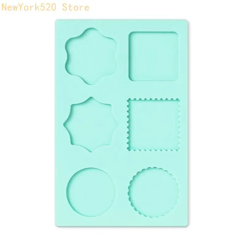Wax Seal Stamp Silicone Mold – 6 Shapes for DIY Crafts