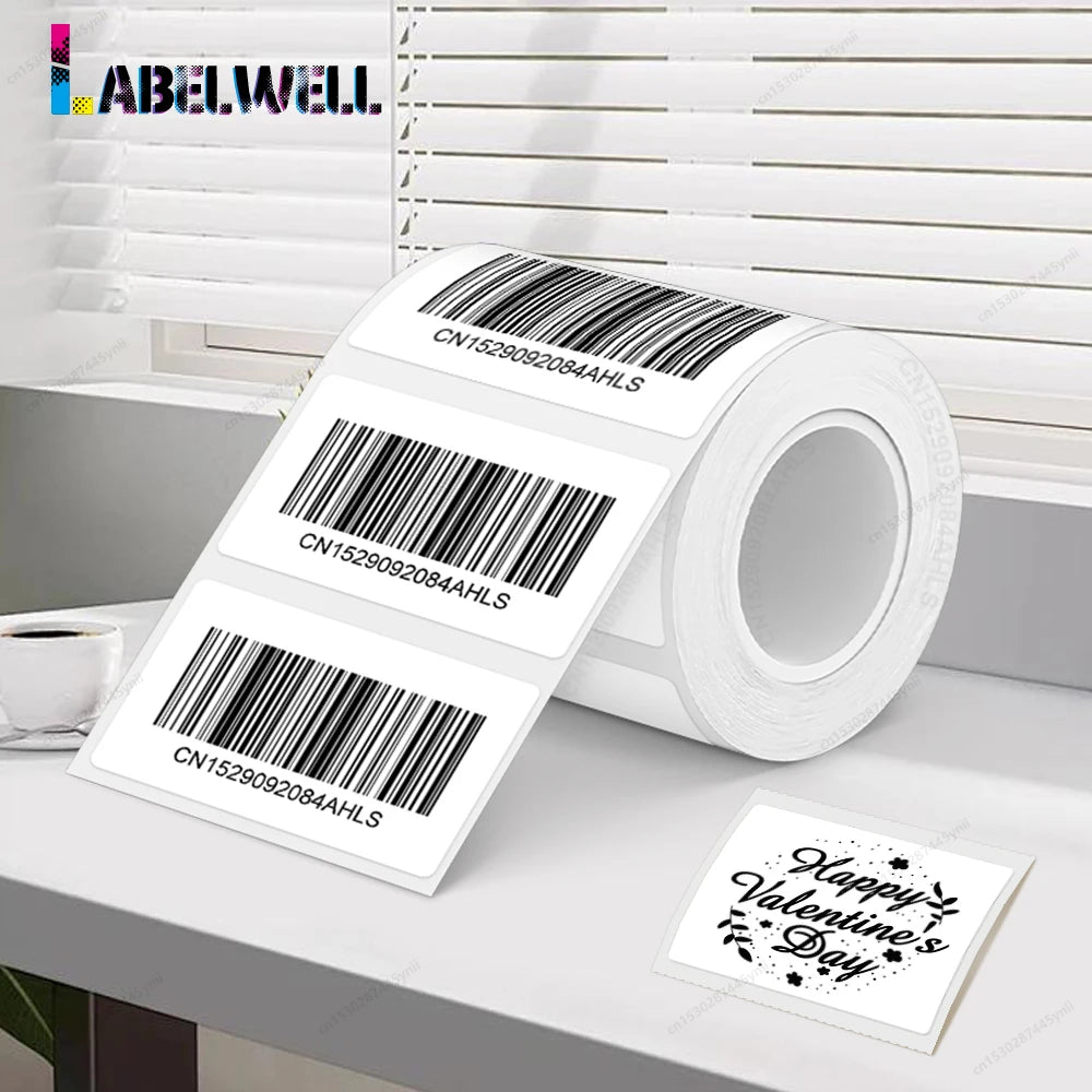 Labelwell Thermal Label Roll 50x30mm – Phomemo Marklife Printer