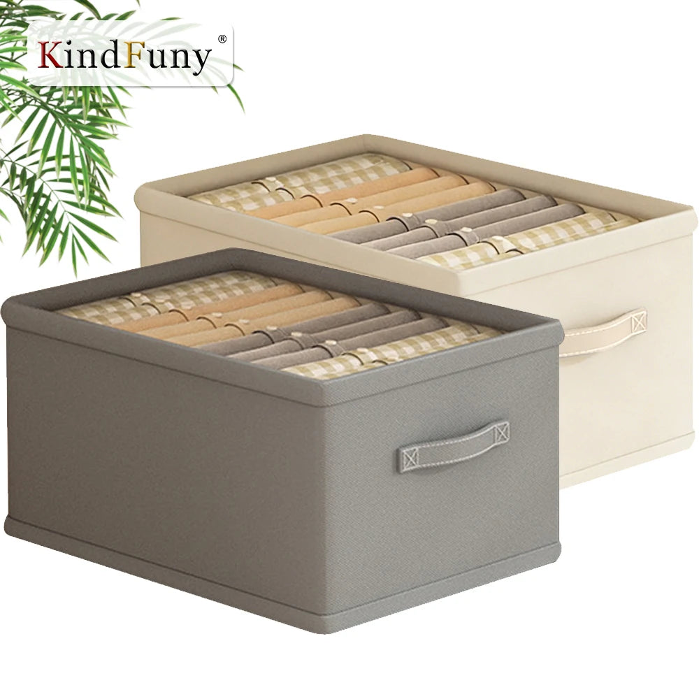Foldable Clothes Storage Box PP Board Wardrobe Organizer