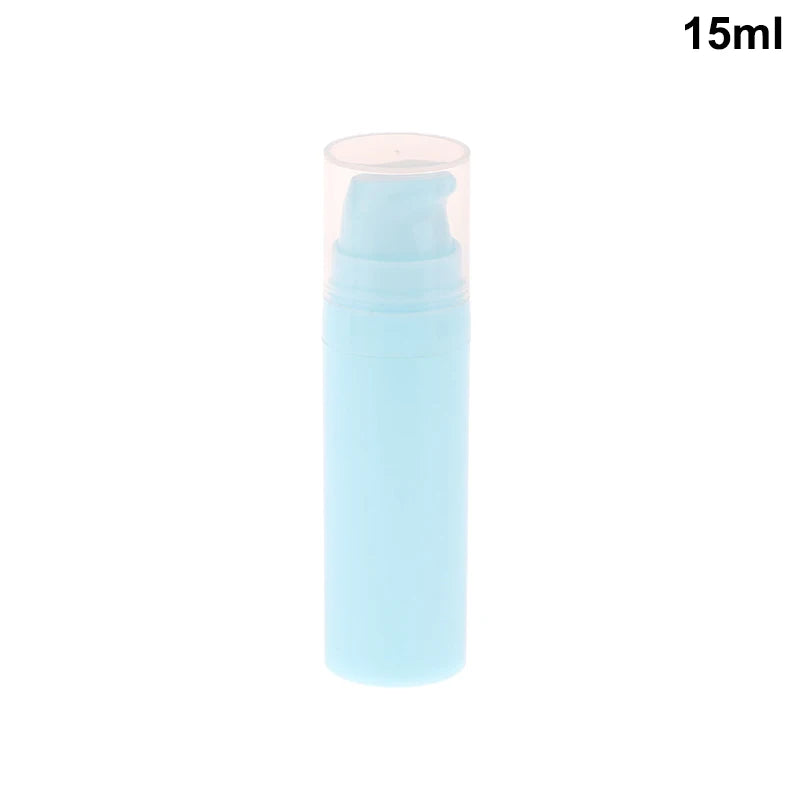 Refillable Airless Pump Lotion Bottle 5ml 10ml 15ml Travel