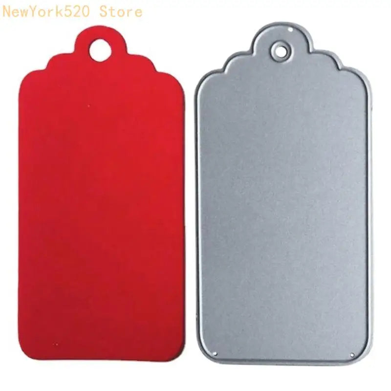 Hanging Tag Metal Cutting Die Stencil for Scrapbooking & Cards