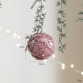 Pink Shatterproof Christmas Ball Ornaments – DIY Foam Xmas Decor