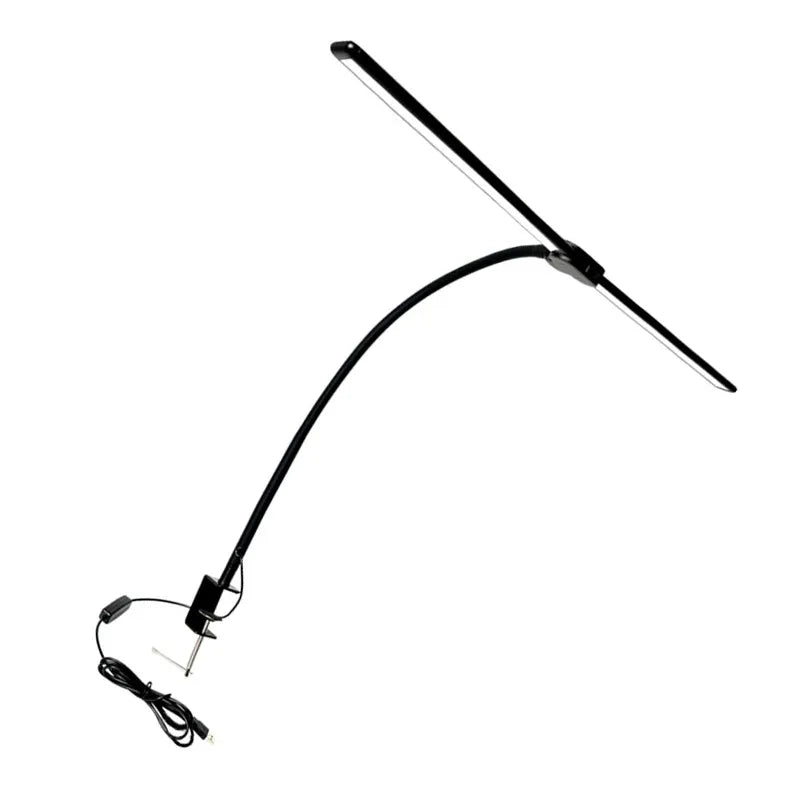 VIBE Double Head LED Clip-On Desk Lamp – Eye-Care Study Light