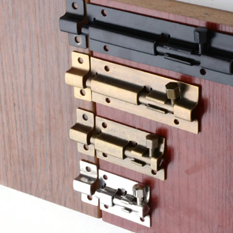 Stainless Steel Sliding Door Bolt Latch Lock 1.5–4 Inch