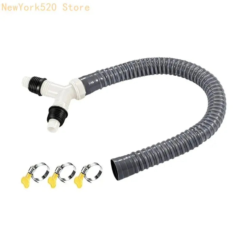 Y-Type 3-Way Washing Machine Drain Hose Adapter | Tee Connector