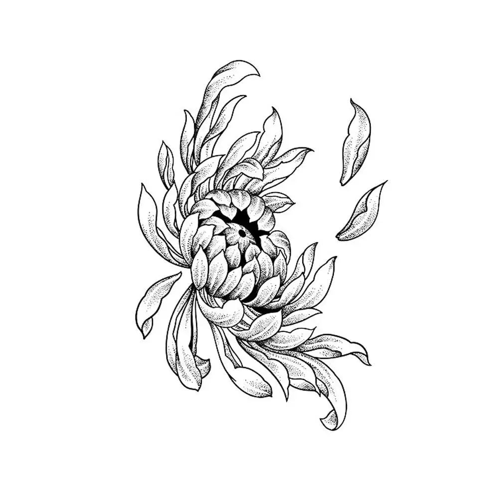 Fruit Herb Temporary Tattoo Sticker – Arm, Shoulder & Chest