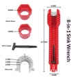8-in-1 Basin Wrench Faucet Installer Plumbing Tool