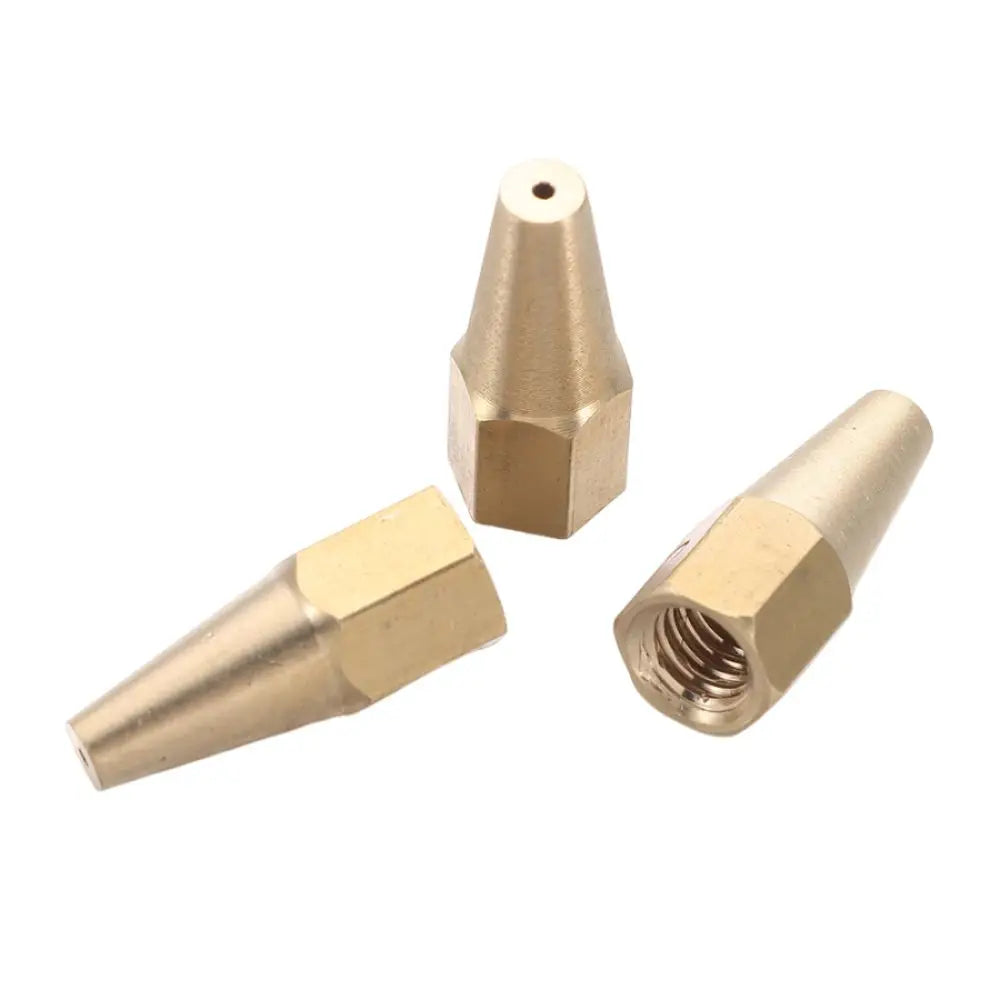 H01-2 Pure Copper Brazing Torch Nozzle Set 5-Piece | Sizes 1#–5#