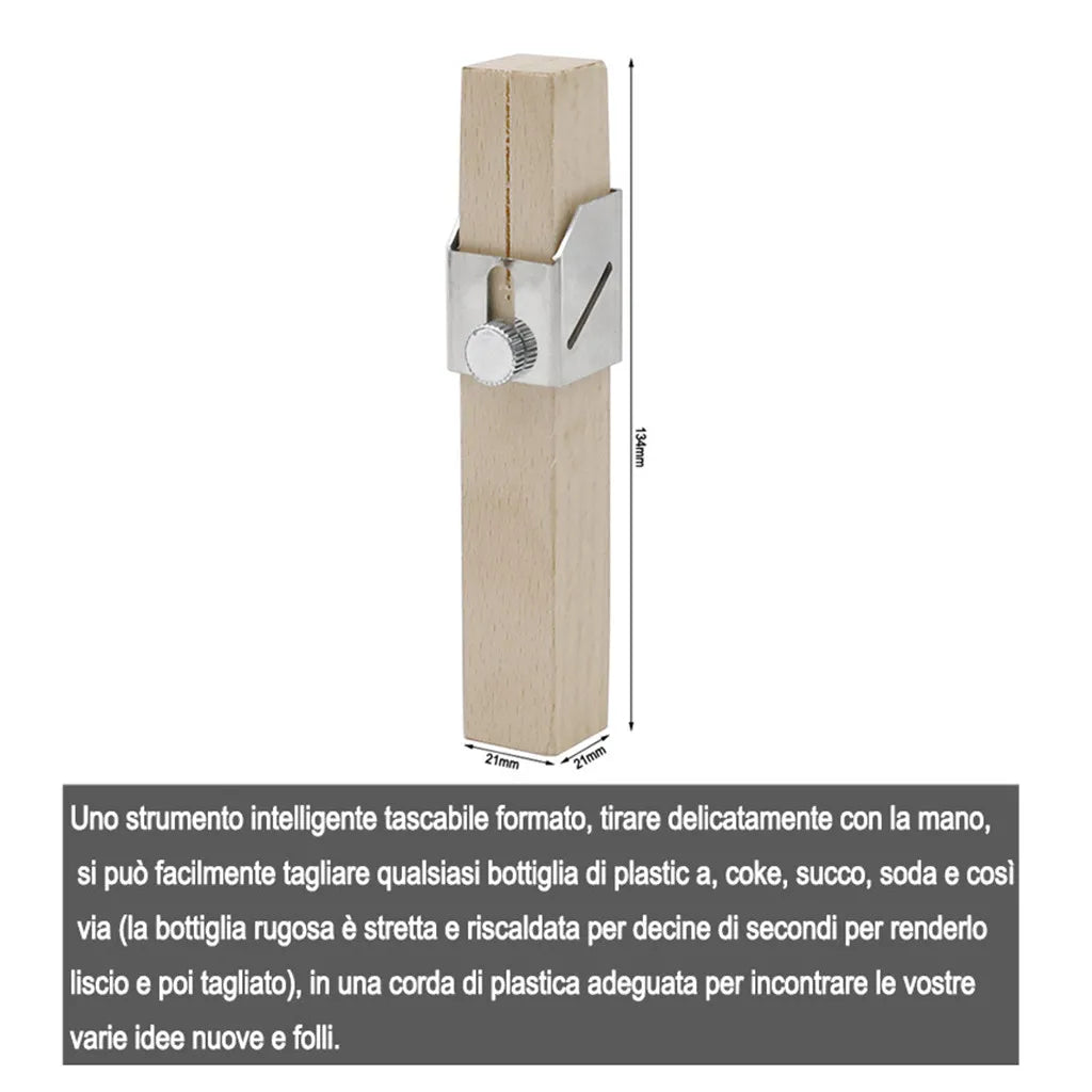 Portable Plastic Bottle Cutter – DIY Rope Making Tool