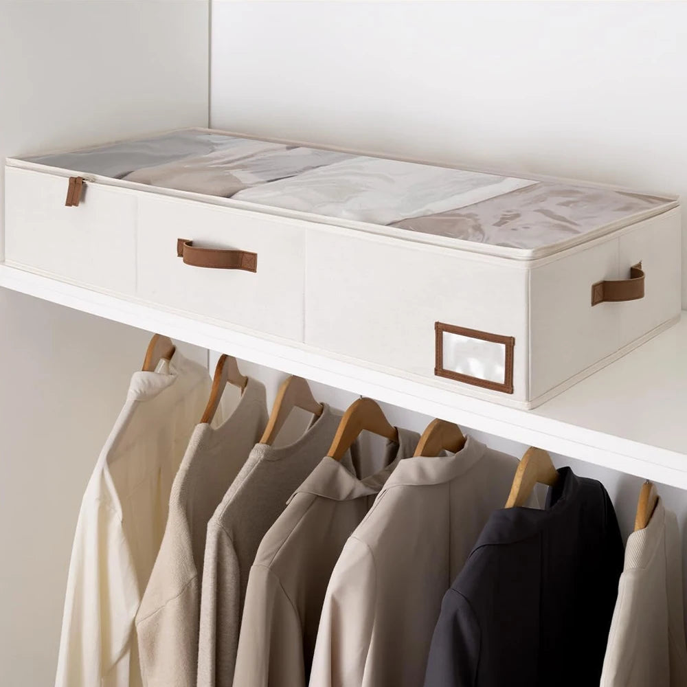 Dustproof Under Bed Storage Box | Non-Woven Organizer