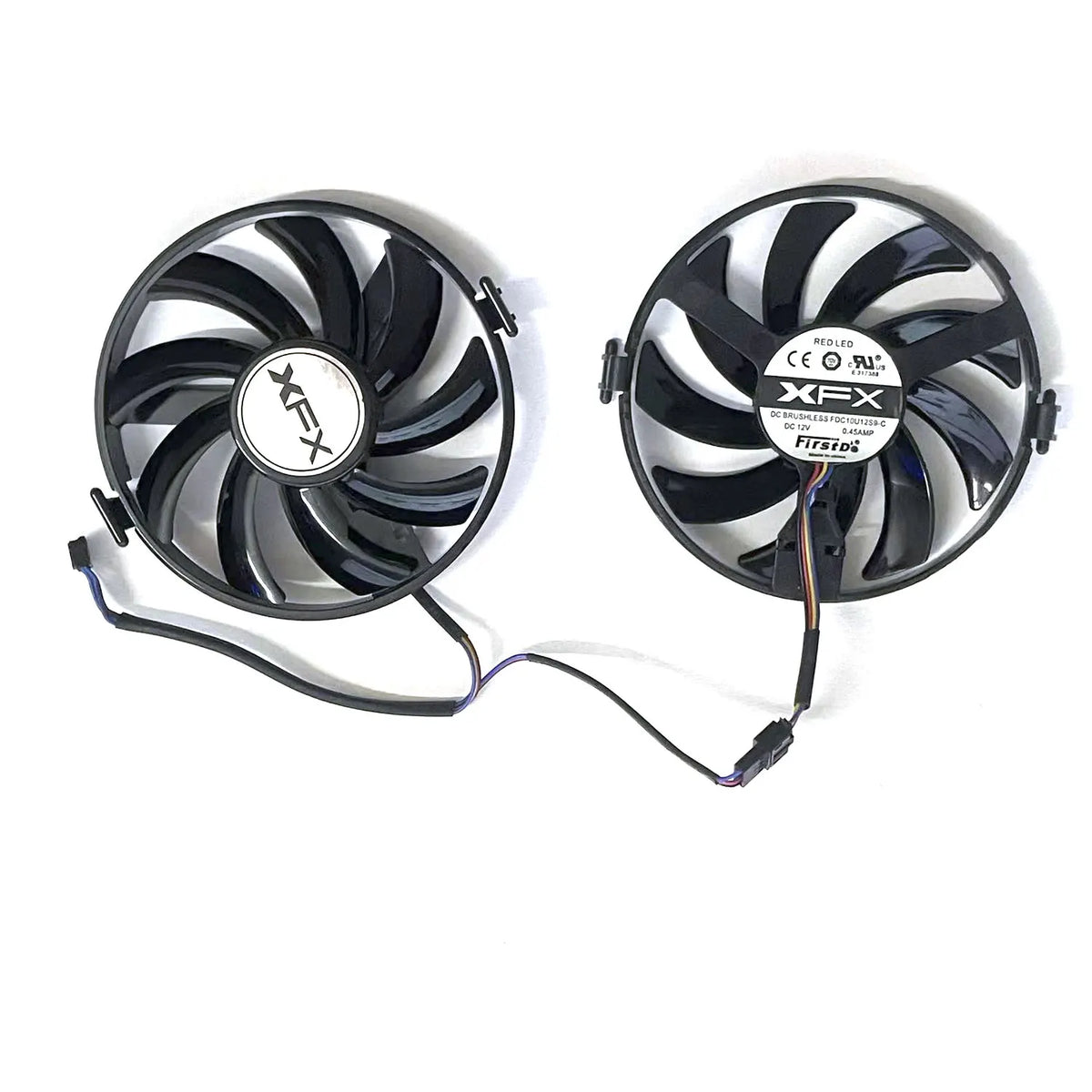 XFX FDC10U12S9-C GPU Cooling Fan R9 370 380 RX 460 560