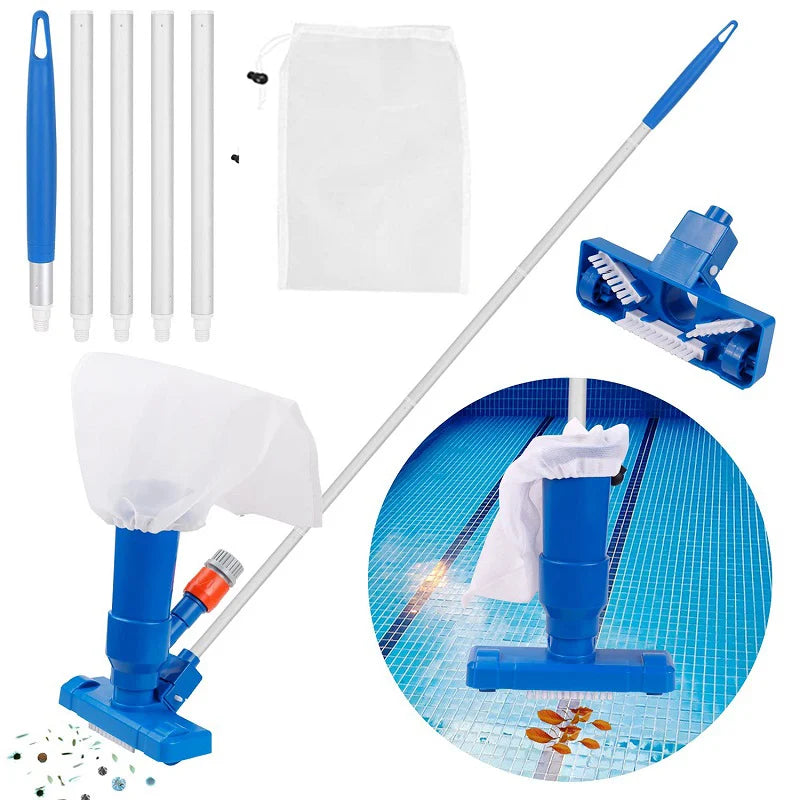 Portable Pool Vacuum Cleaner with Handle – Above Ground Pools
