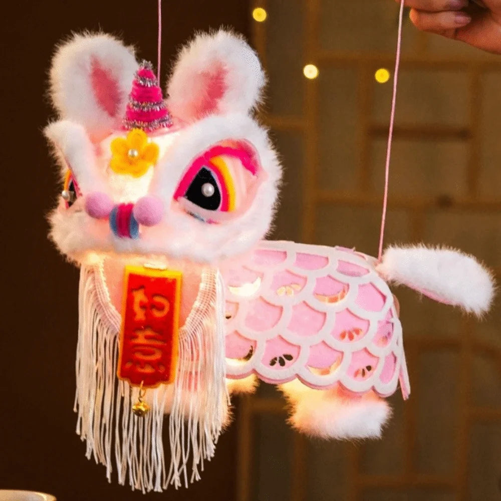 Chinese Lion Dance DIY Felt Lantern Kit – Lunar New Year