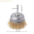 Brass Coated Steel Wire Bowl Brush – Polishing & Deburring