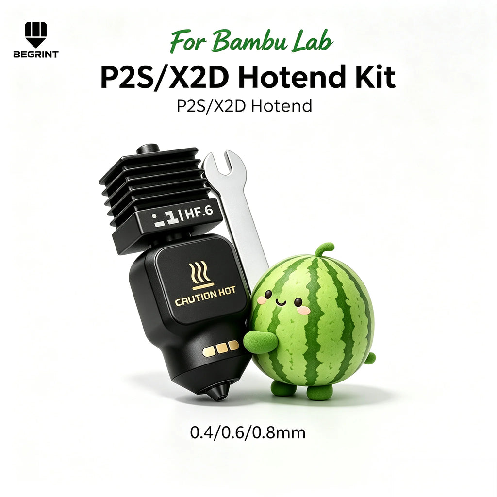 BEGRINT High Flow Hotend Kit for Bambu Lab P2S & X2D