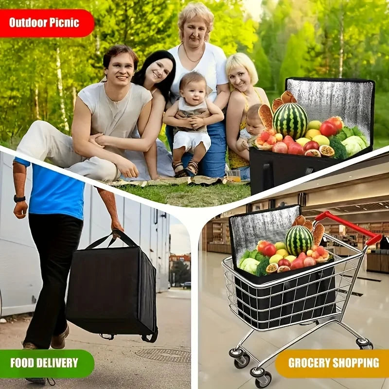 VIBE Insulated Cooler Bag – Portable Aluminum Foil Beverage Bag