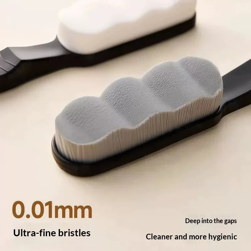 Long Handle Soft Bristle Shoe Brush – Sneaker Cleaner Tool