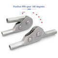 5-Position Ratchet Sofa Hinge Pair – Folding Chair Armrest Hinge